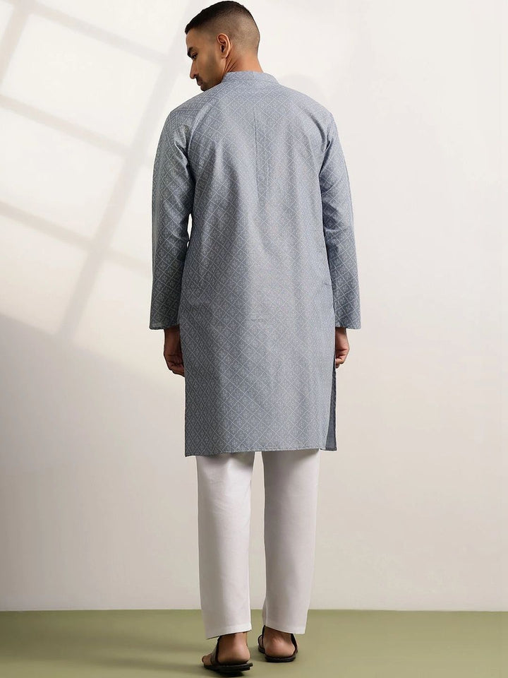 Anouk Men Printed Regular Kurta with Pyjamas