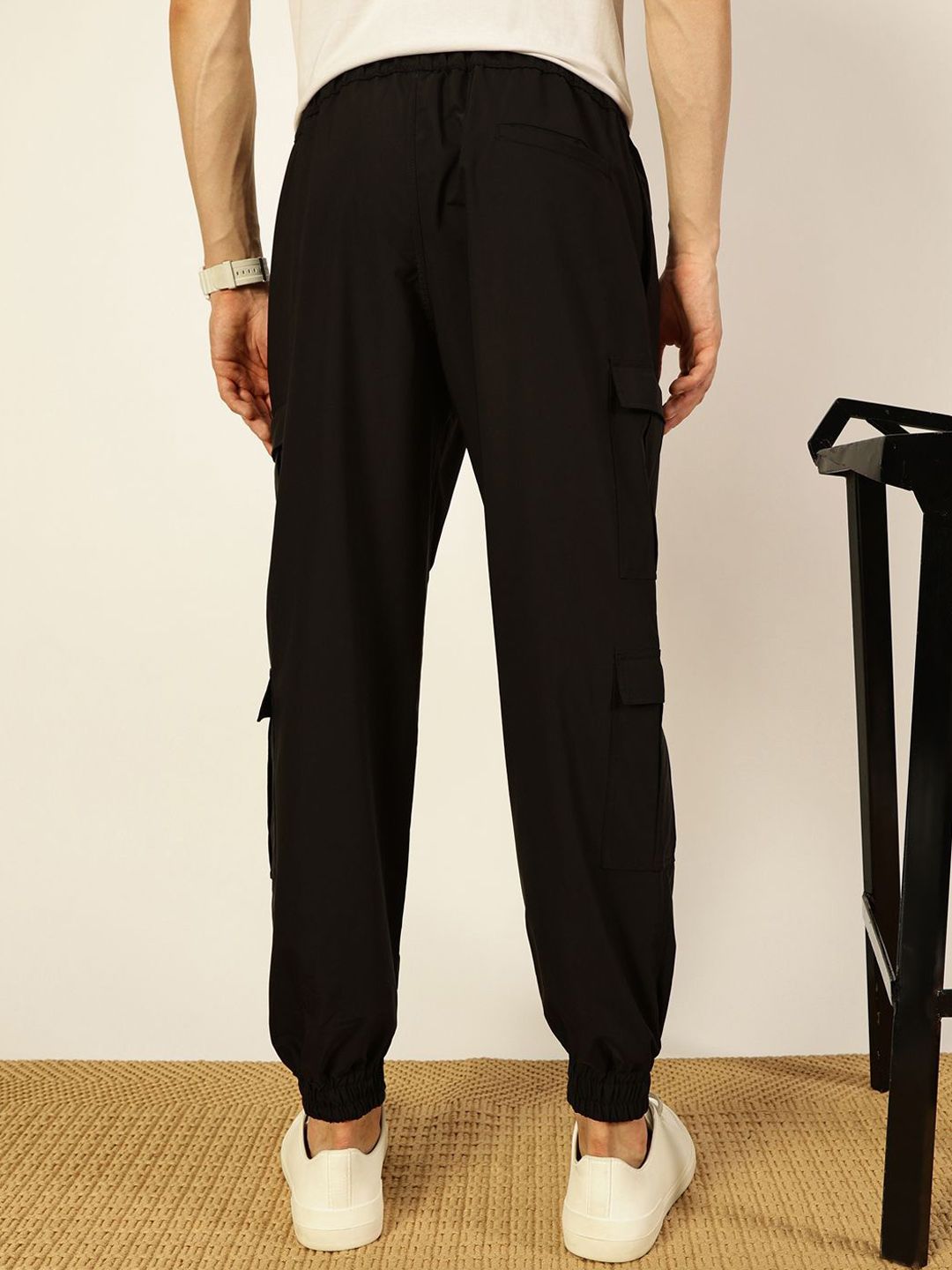 Thomas Scott Men Smart Loose Fit Joggers Trousers