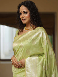 KALINI Woven Design Zari Banarasi Saree