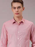 The Indian Garage Co. X Luxe Men Spread Collar Micro Checked Slim Fit Formal Shirt