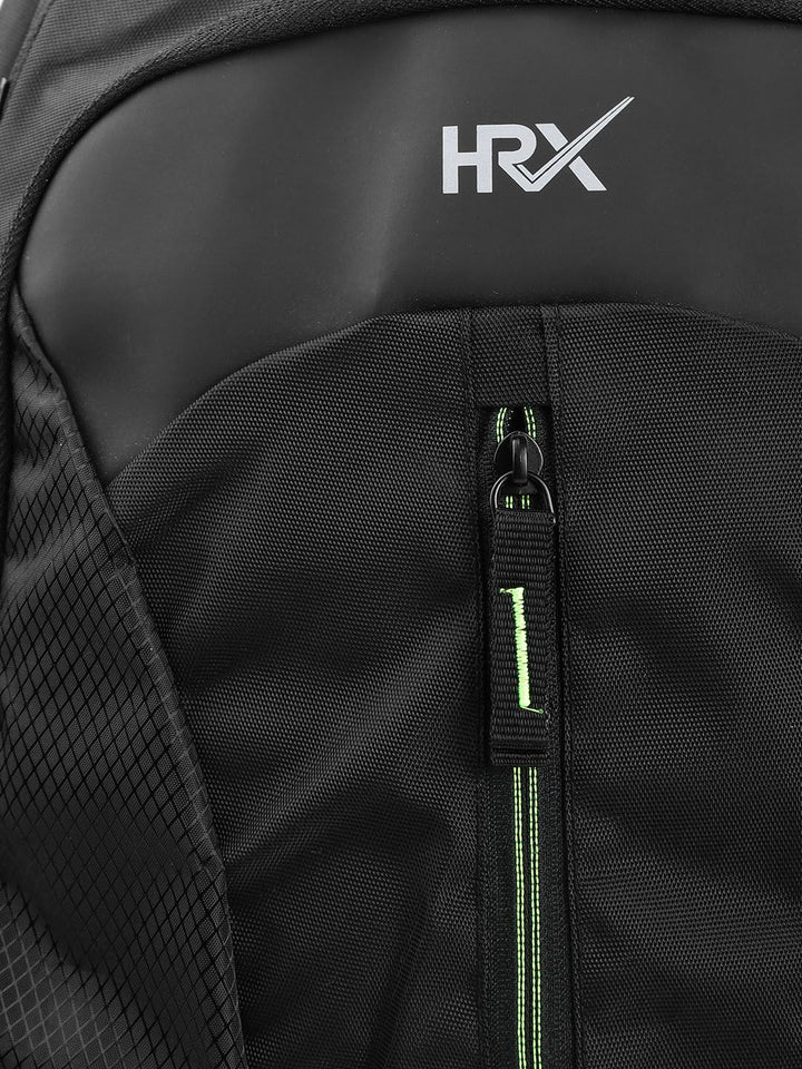 HRX by Hrithik Roshan Unisex Black Solid Lifestyle Backpack 23L