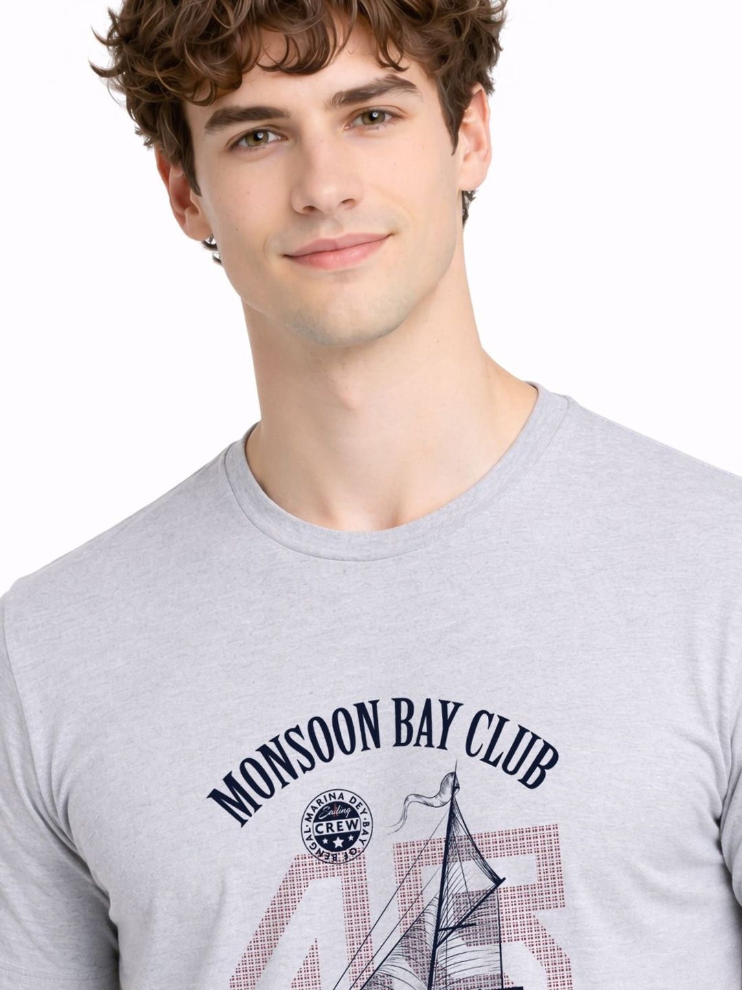 ADRO Men Printed T-shirt