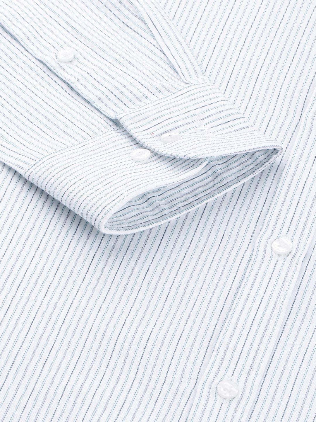 Park Avenue Slim Fit Pure Cotton Striped Formal Shirt