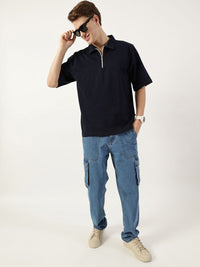 Thomas Scott Men Polo Collar Bio Finish T-shirt