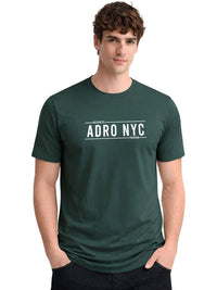 ADRO Men Typography Printed T-shirt