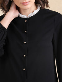 RAREISM Women Round Neck Cotton Regular Top
