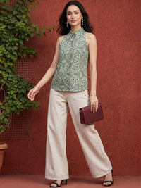 Mamicha Print Top