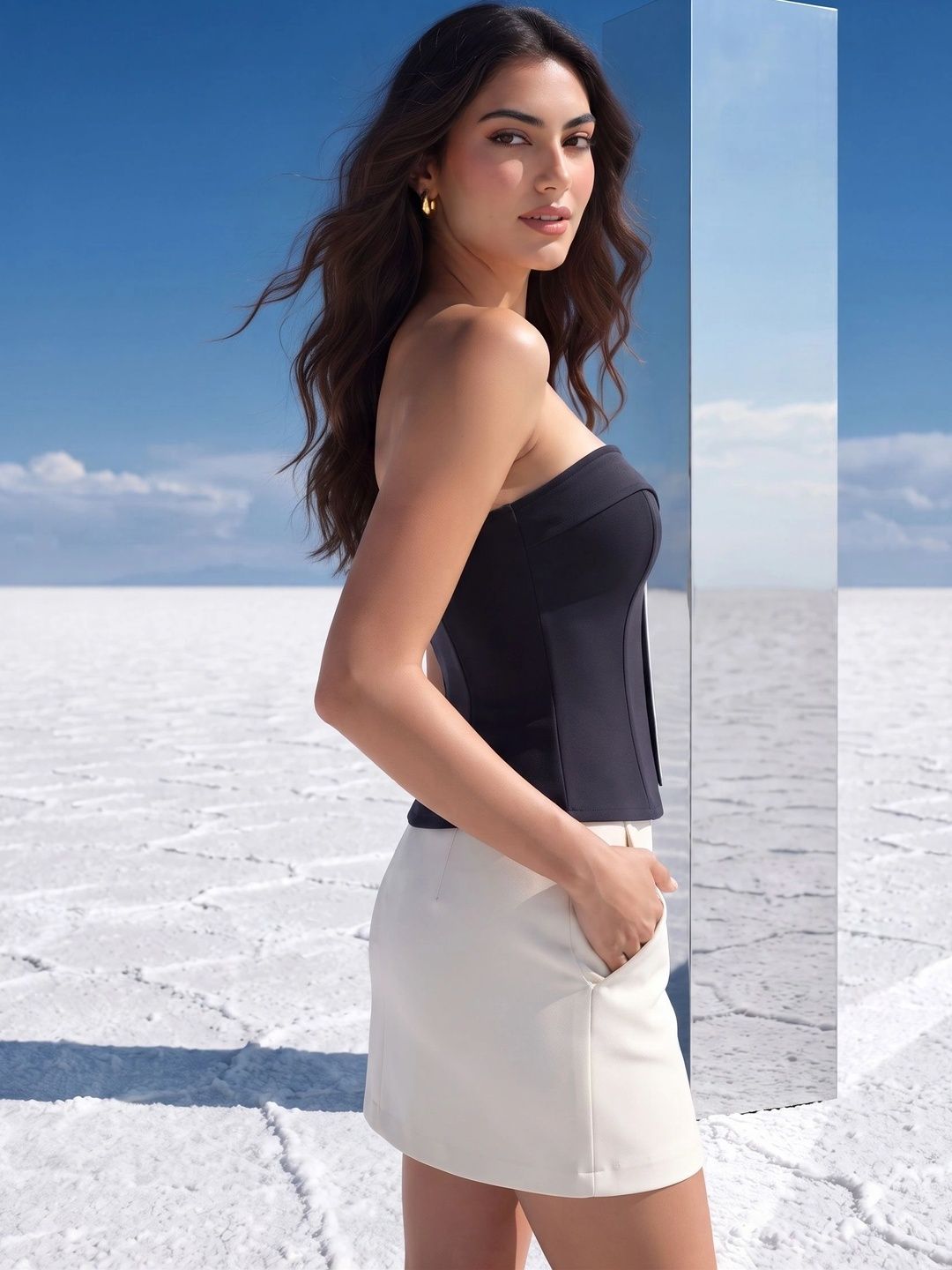 Mamicha Women Colourblocked Top