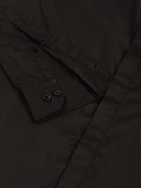 Thomas Scott Men Premium Cutaway Collar Solid Cotton Formal Shirt