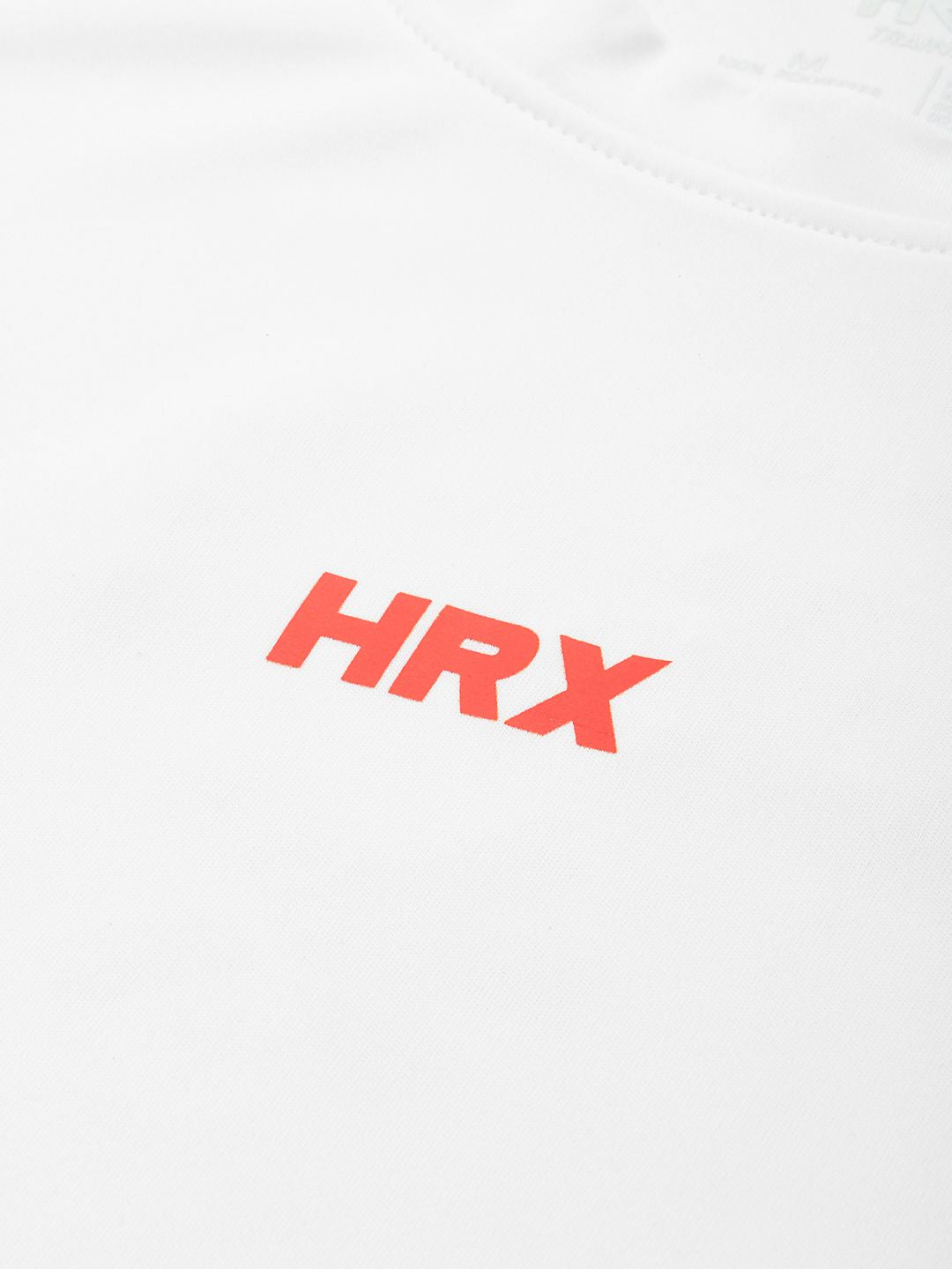 HRX by Hrithik Roshan Typography Printed Rapid-Dry Antimicrobial Finish Training T-shirt