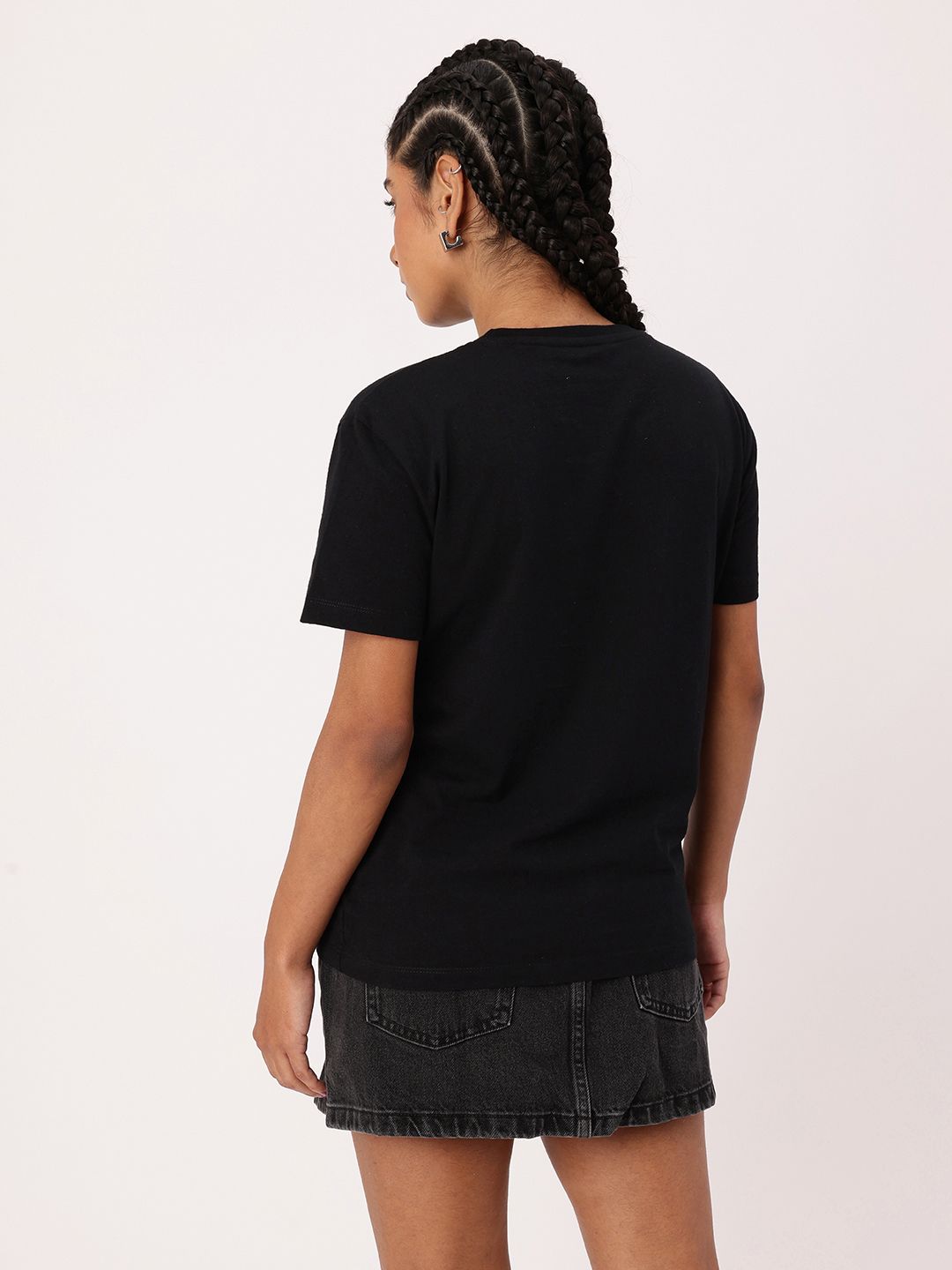 DressBerry Printed Relaxed Fit T-shirt