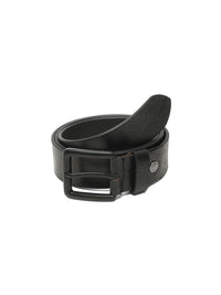 Teakwood Leathers Men Textured Leather Belt