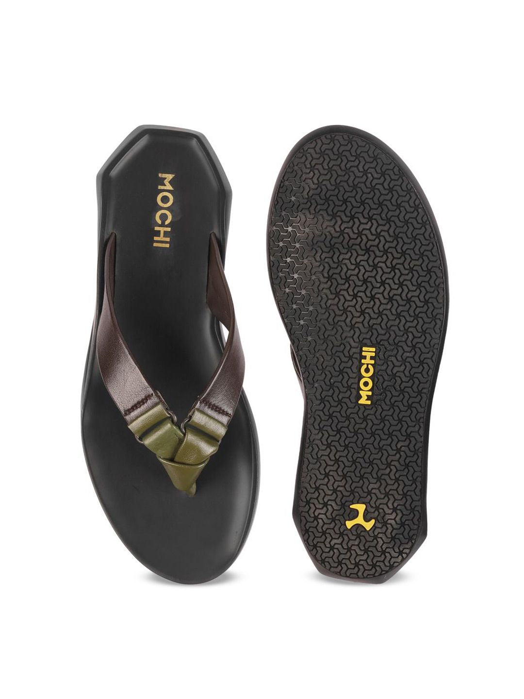 Mochi Men Leather Comfort Sandals