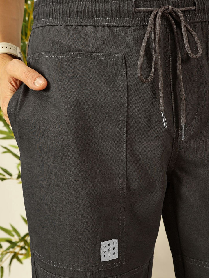 Thomas Scott Men Cotton Mid-Rise Regular Trousers