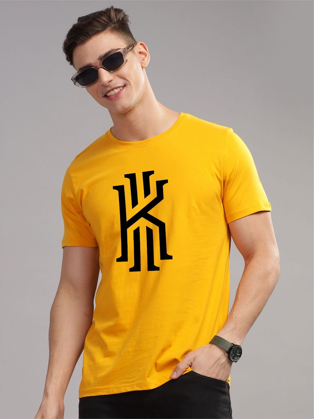 ADRO Men Printed T-shirt