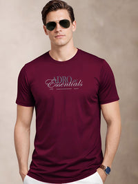 ADRO Men Typography Printed T-shirt