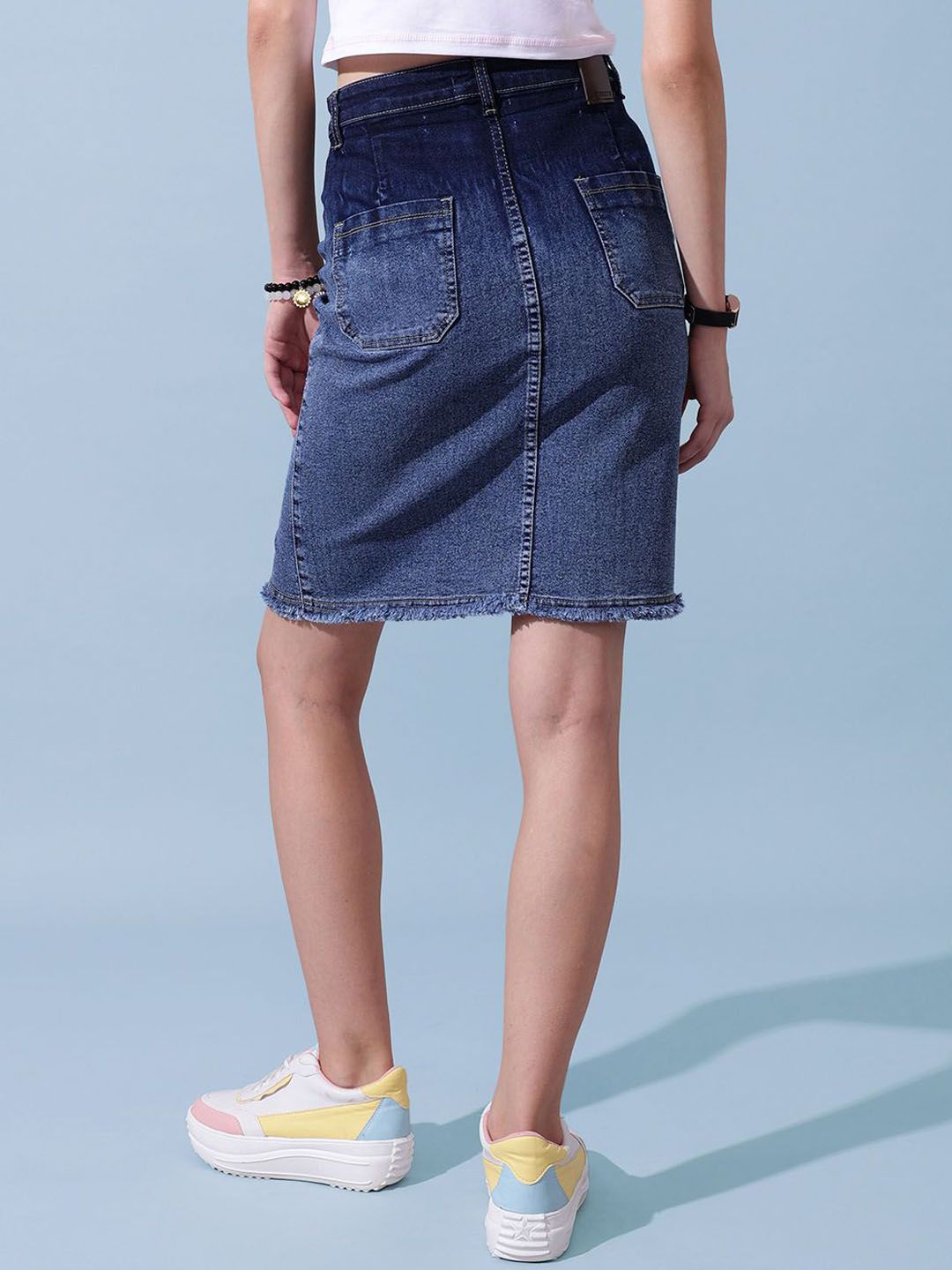 STREET 9  Women Straight Knee Length Skirts