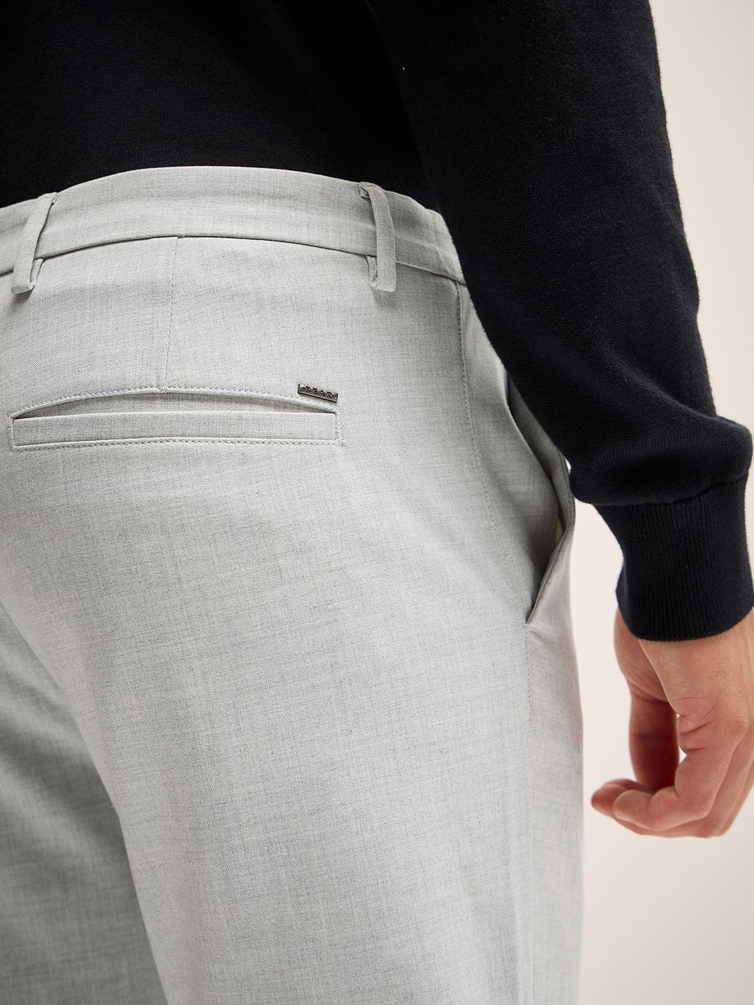 THE BEAR HOUSE Men Slim Fit Trousers