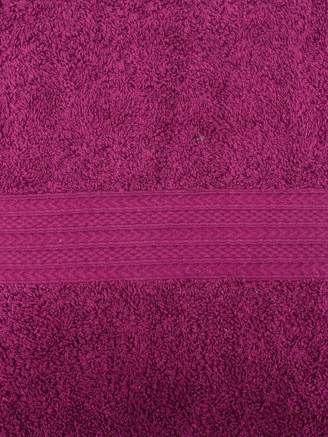 BOMBAY DYEING Purple 4 Piece Cotton 450 GSM Towel Set