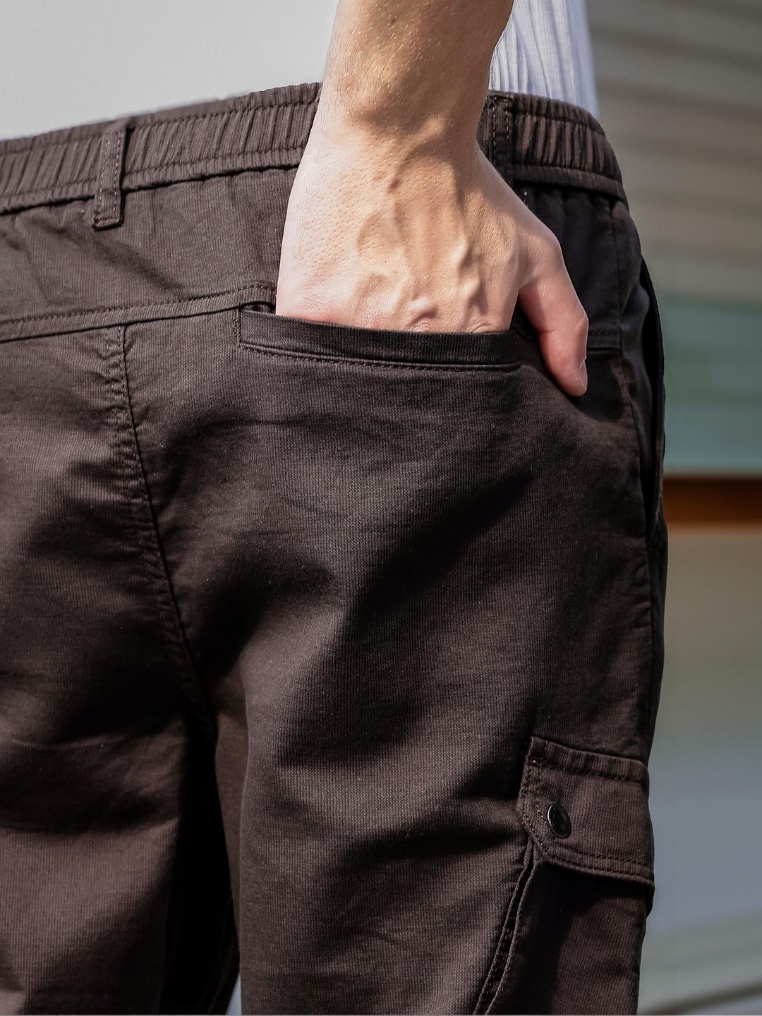 Eszett Men Cargos Trousers