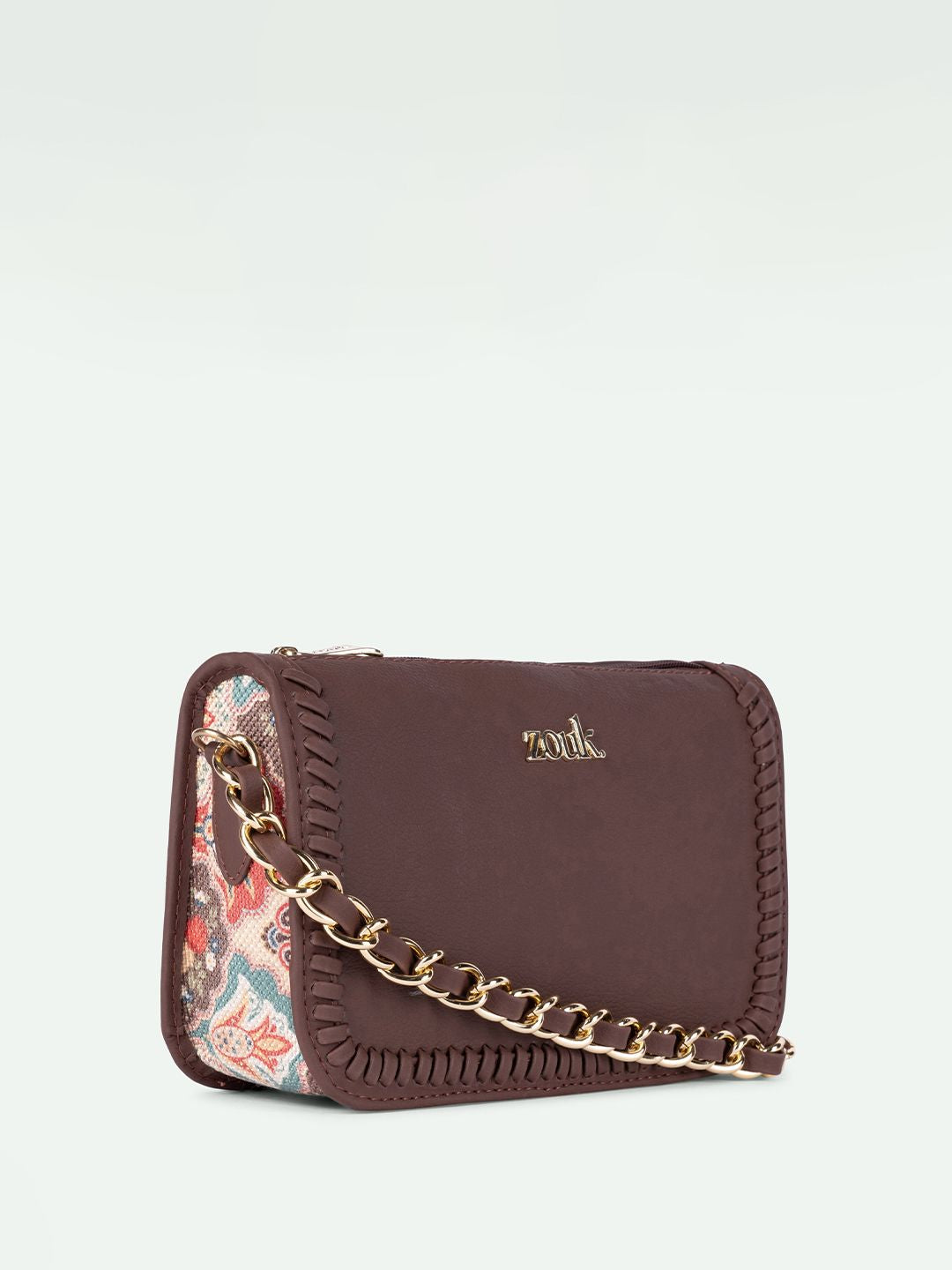 ZOUK Women Textured Sling Bag