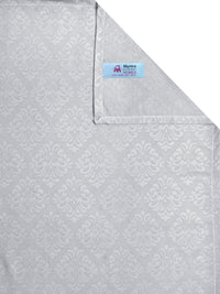 Myntra Elegant Homes Grey Floral 300 TC Single Bedsheet with 1 Pillow Covers