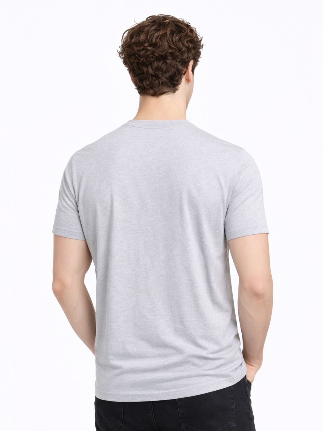 ADRO Typography Printed Round Neck Short Sleeves Regular Fit Pure Cotton T-shirt