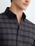 ADRO Men Standard Tartan Checks Baju Kasual Berpetak
