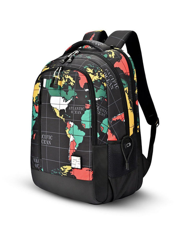 Gear Unisex Globe Printed Backpack