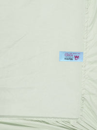 Myntra Elegant Homes Green 300 TC King Bedsheet with 2 Pillow Covers