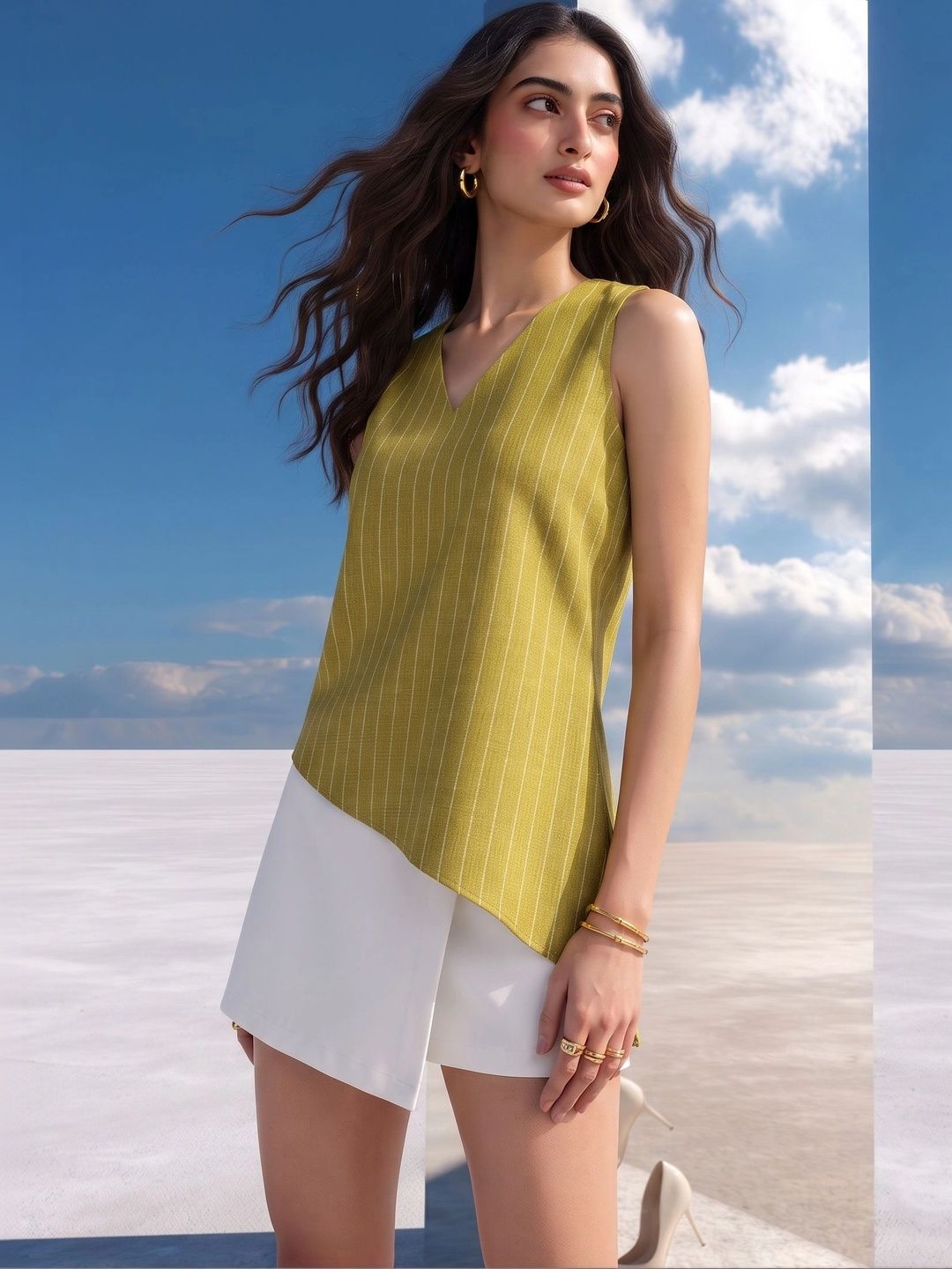 Mamicha Striped Top