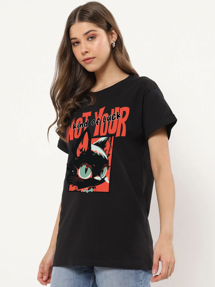 T-shirt dicetak wanita bewakoof