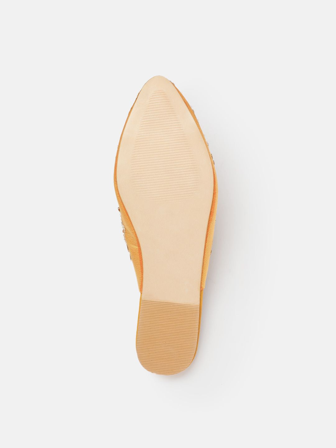 House of Pataudi Women Ethnic Embellished Mules