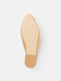 House of Pataudi Women Ethnic Embellished Mules