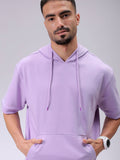 The Indian Garage Co Men Hooded Short Sleeves Sweatshirt