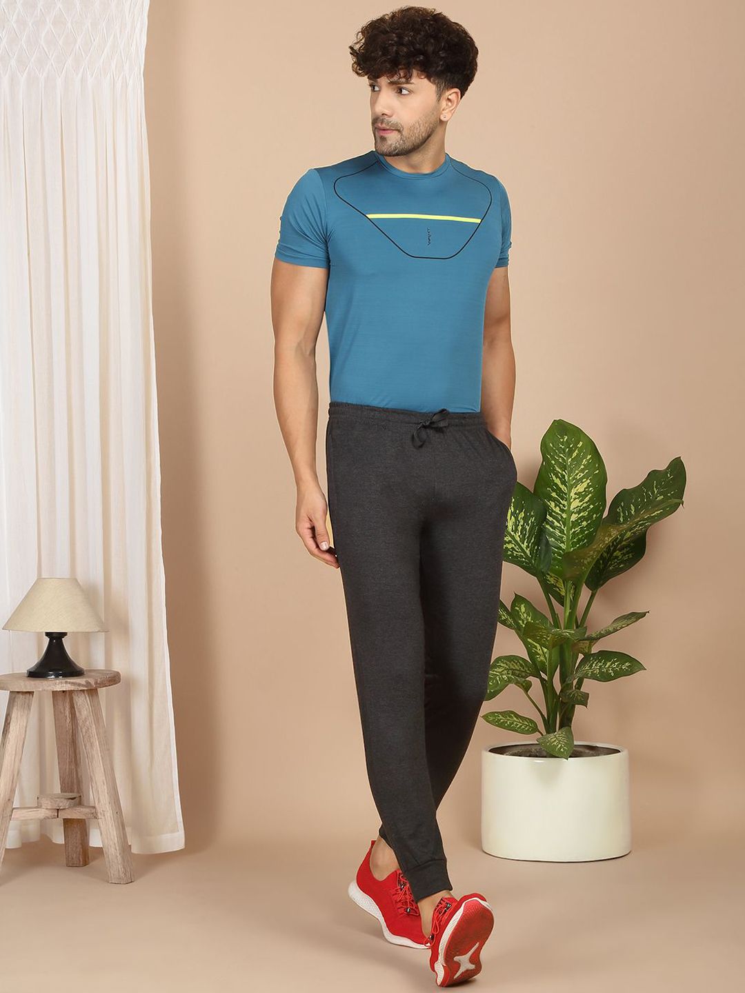 Sweet Dreams Women Cotton Mid-Rise Joggers