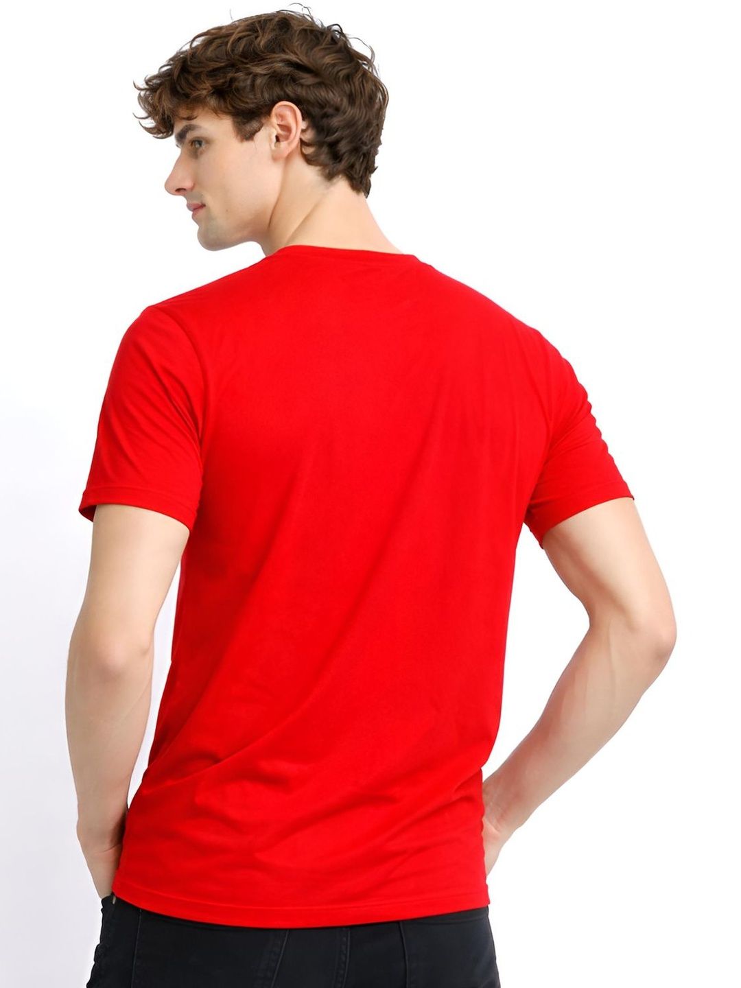 ADRO Men Typography Printed T-shirt