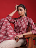 Indo Era Women Ethnic Motifs Embroidered Kurta