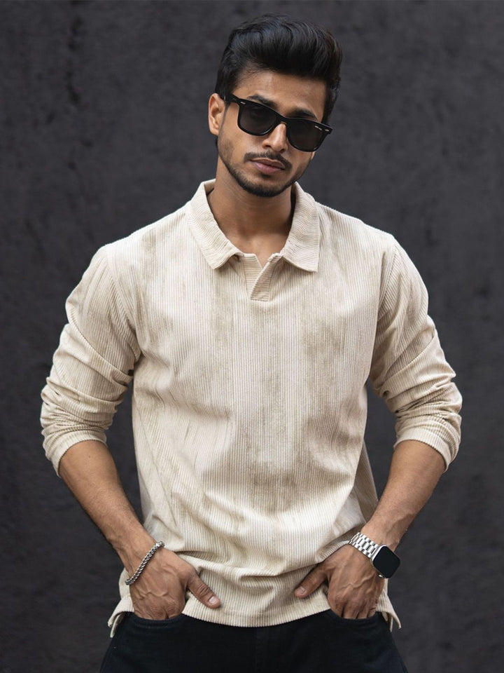 Powerlook Men Polo Collar T-shirt
