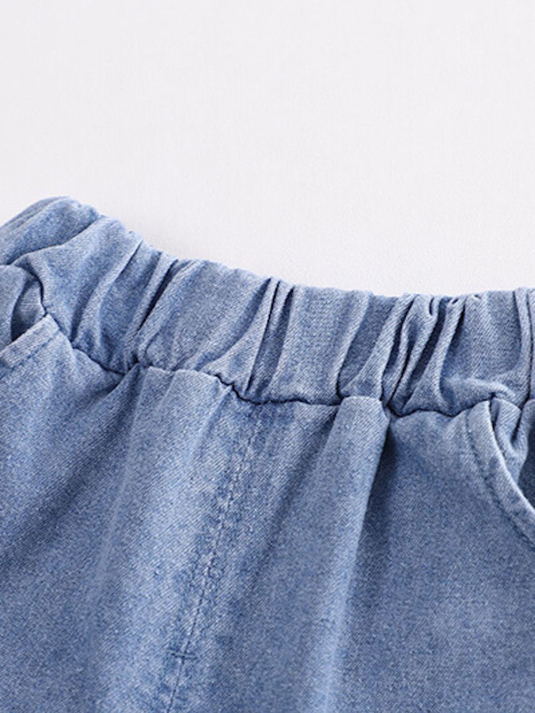 YK Kids Striped Pure Cotton Shirt With Shorts Clothing Set