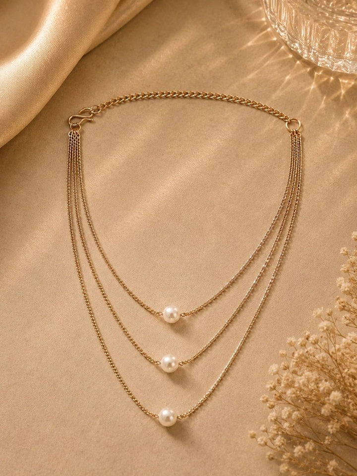 VOGUE PANASH Kalung Berlapis Emas Berlapis Emas