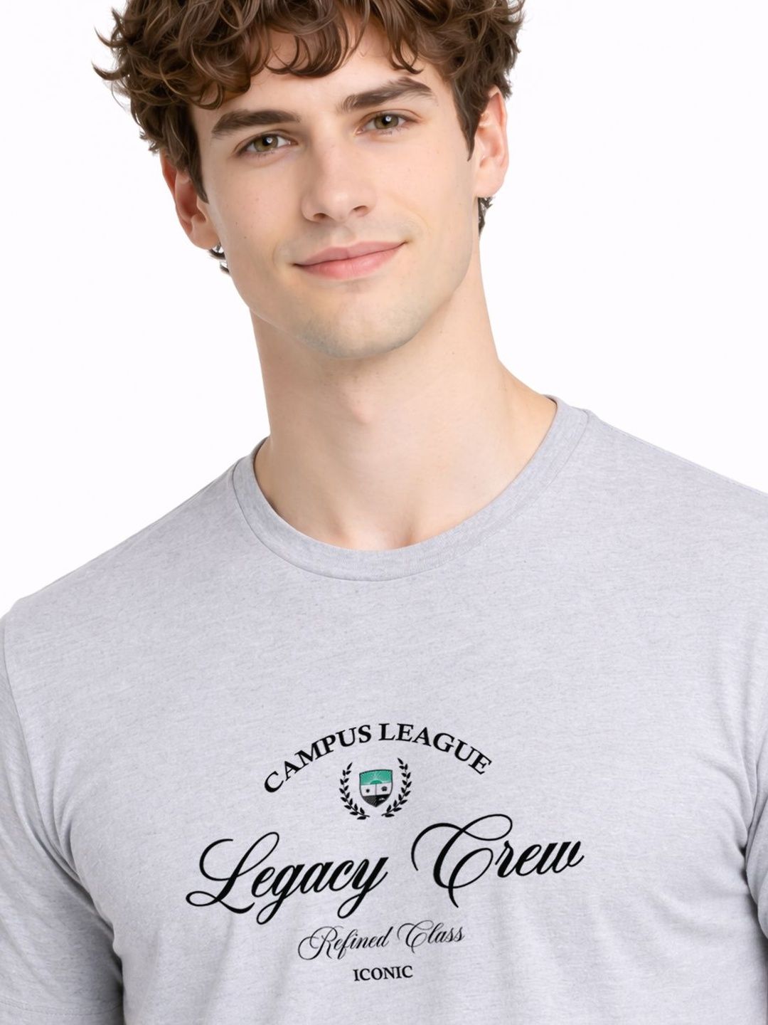 ADRO Men Typography Printed T-shirt