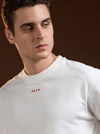 THE BEAR HOUSE Men Printed Drop-Shoulder Sleeves T-shirt