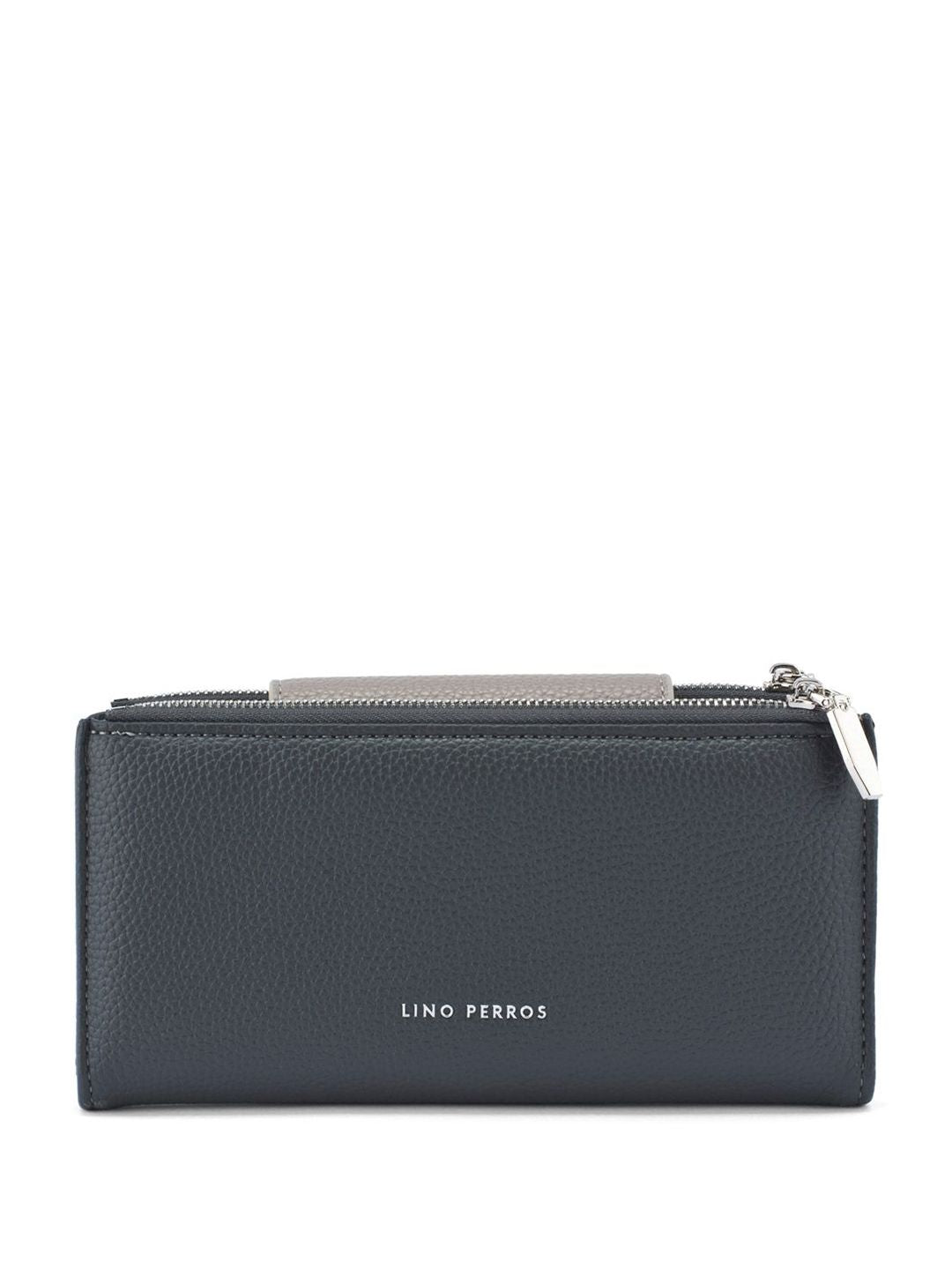 Lino Perros Women Textured Buckle Detail Two Fold Wallet