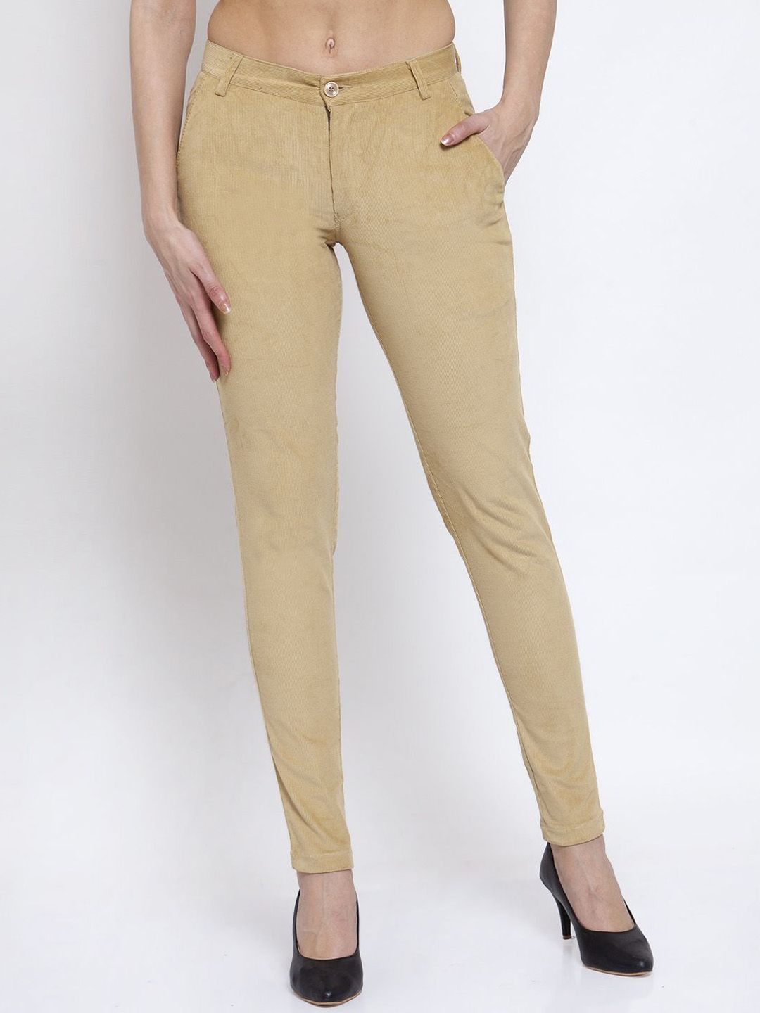 Seluar Cotrise Slim Fit Mid-Rise KLOTTHE