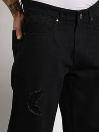 Thomas Scott Men Smart Mid-Rise Baggy Fit Cotton Non Stretchable Jeans
