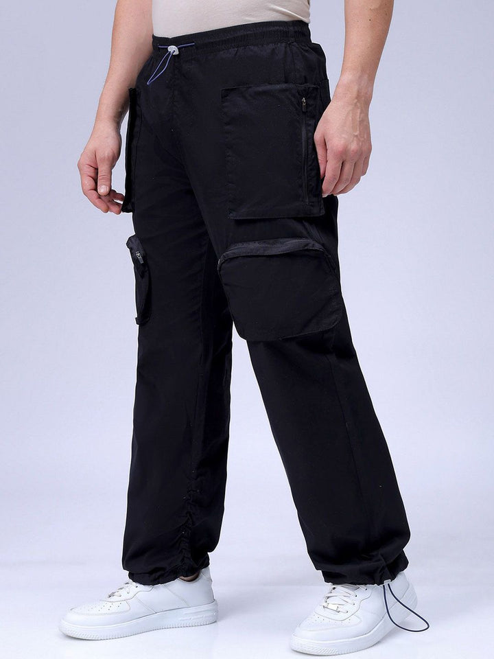 The Indian Garage Co Men Relaxed Fit Mid-Rise Cotton Joggers
