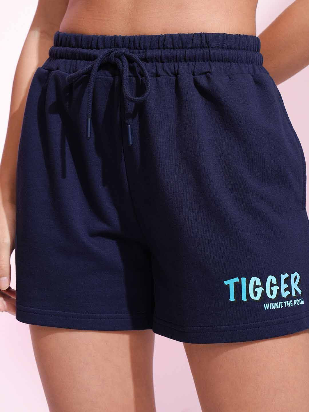 Tokyo Talkies Tigger Printed T Shirt & Short Co Ord Set