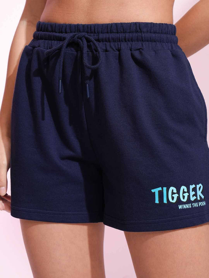 Tokyo Talkies Tigger Printed T Shirt & Short Co Ord Set