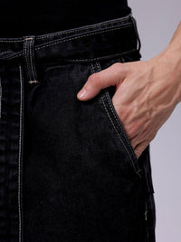 The Indian Garage Co Men Relaxed Fit Mid-Rise Cotton Jorts